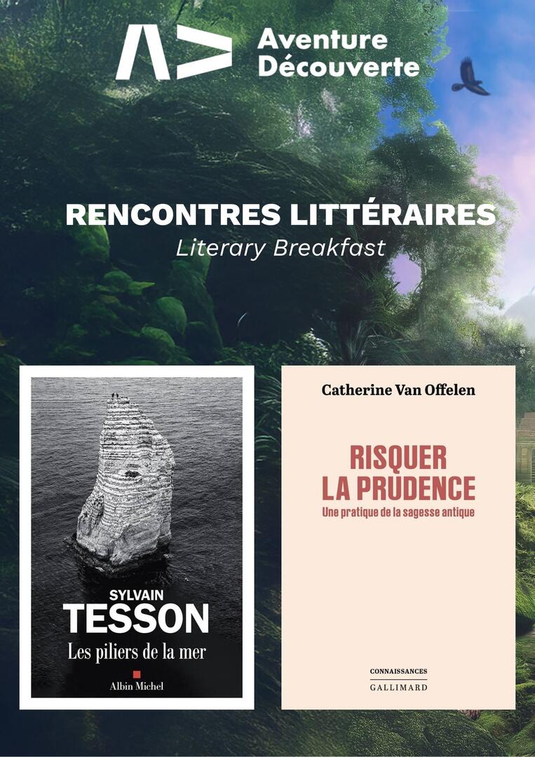 Rencontres littéraires avec Sylvain Tesson & Catherine Van Offelen_Val-d'Isère