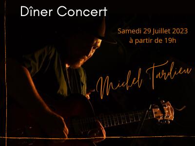 Dîner concert Michel Tardieu au Domaine de Libouze