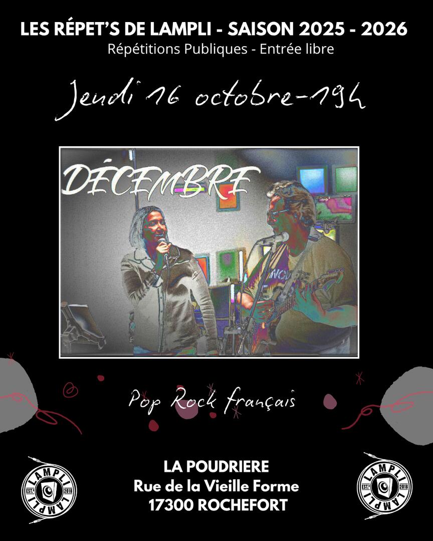 Affiche DÉCEMBRE