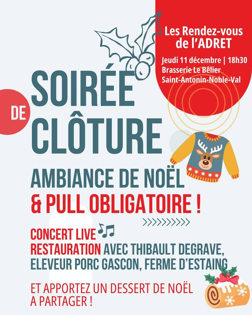 Soirée de clôture ADRET 2025_Saint-Antonin-Noble-Val