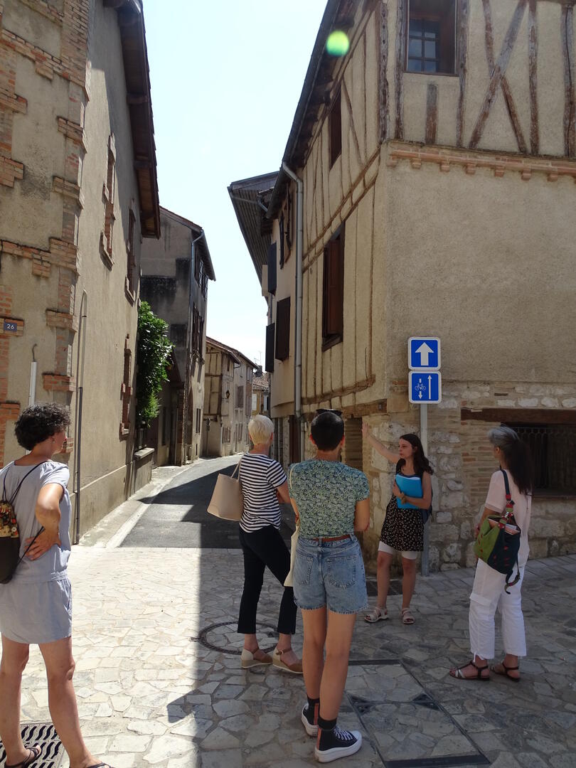 Maison pan de bois