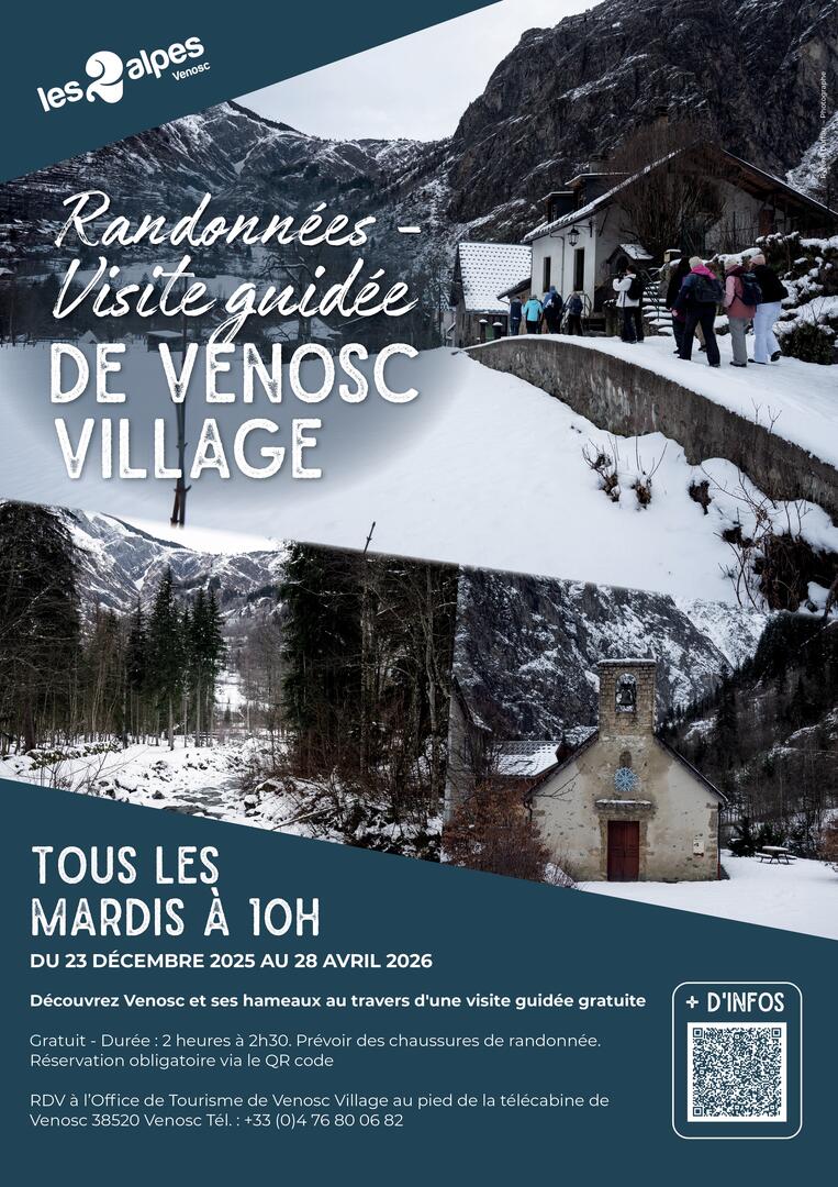 Randonnée visite guidée de Venosc village_Venosc