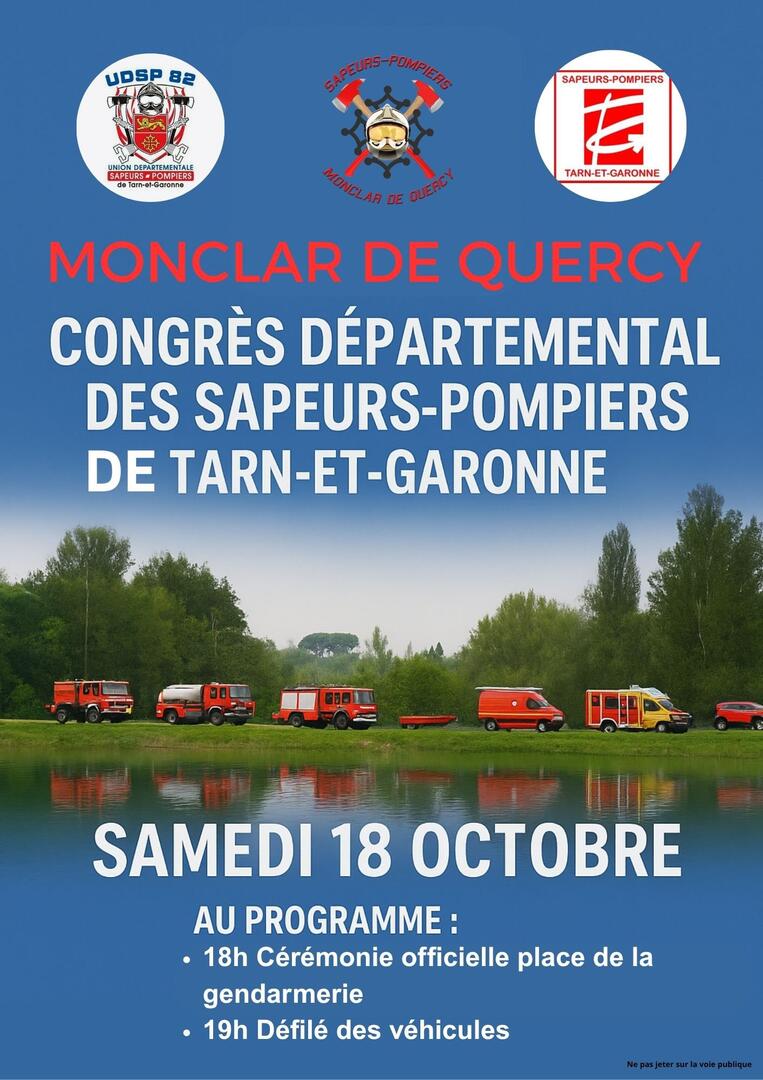 Congres départemental des sapeurs-pompiers_