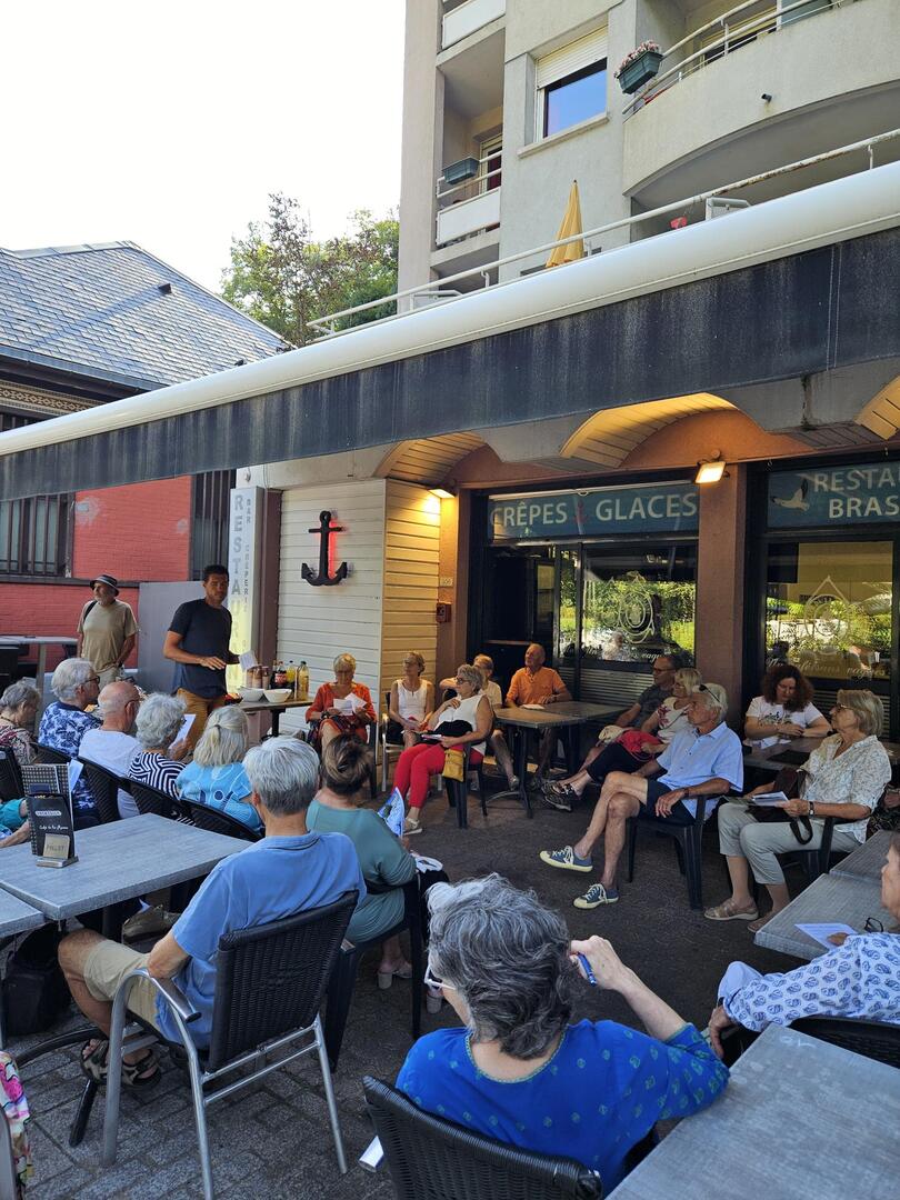 Pot d'accueil des curistes_Café de la Marine_Uriage