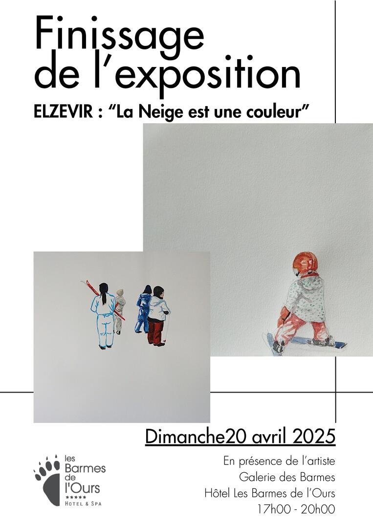 L’exposition « La Neige est une couleur »_Val-d'Isère
