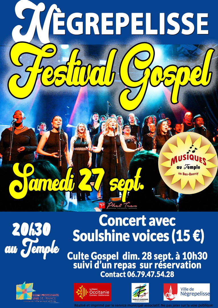 Festival Gospel à Nègrepelisse
