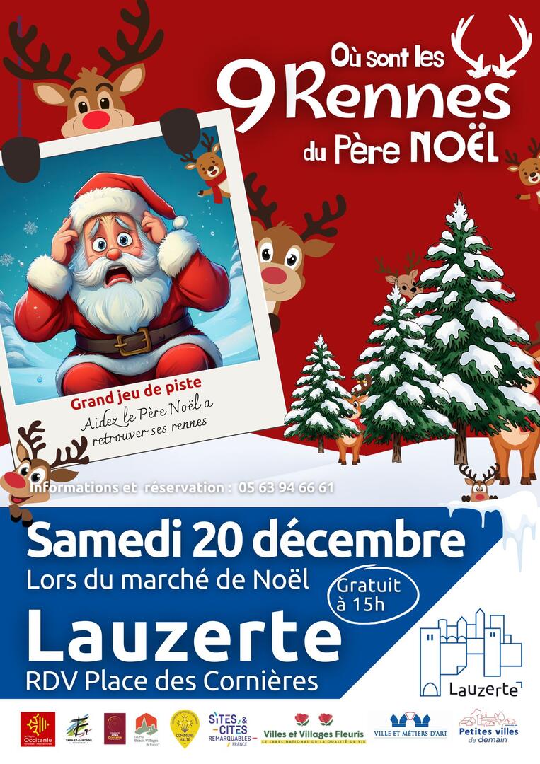 jeu de piste spécial Noël
