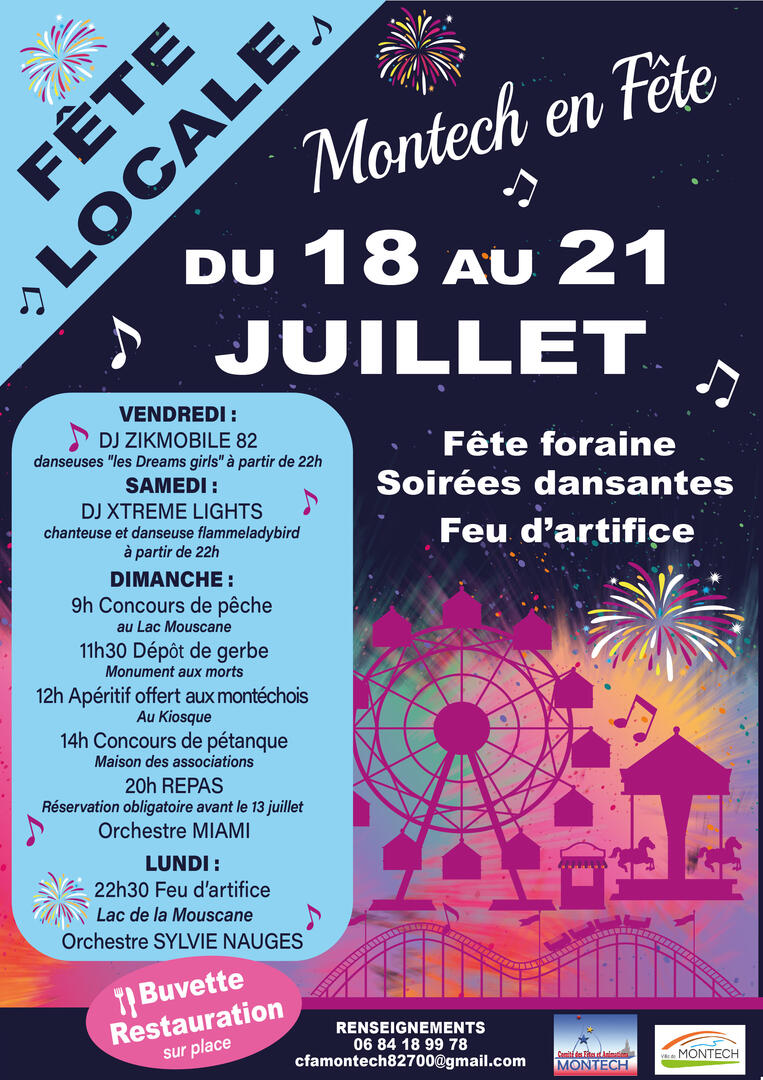 Fête Locale de MONTECH_Montech