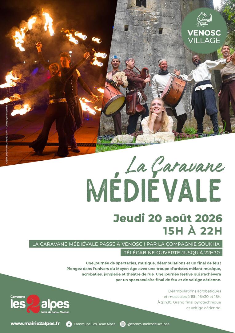 La Caravane Médiévale à Venosc_Venosc
