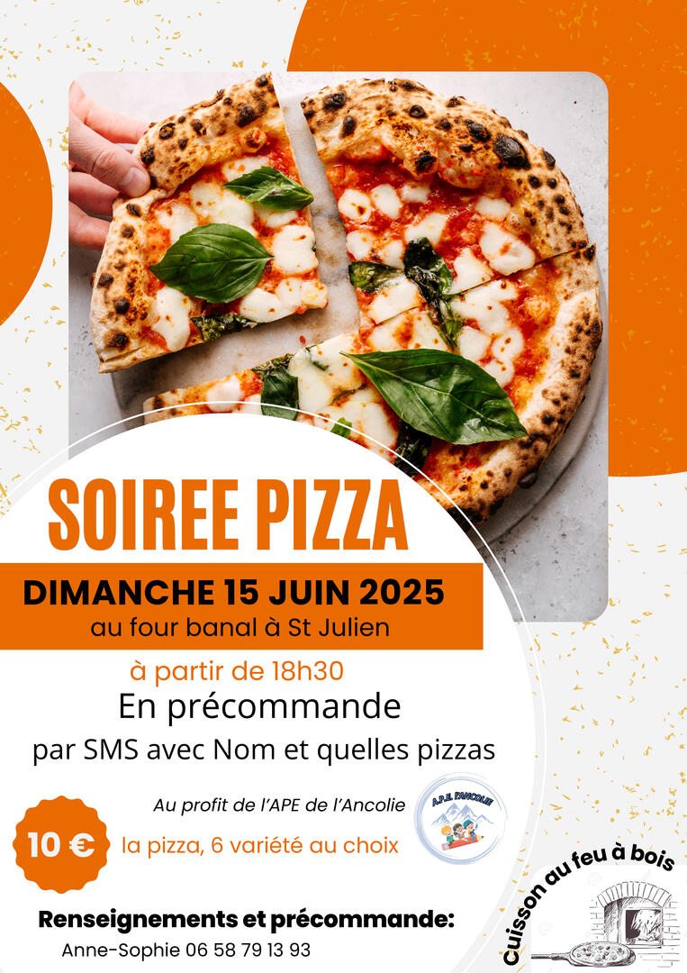 Soirée pizzas à Saint-Julien-en-Champsaur