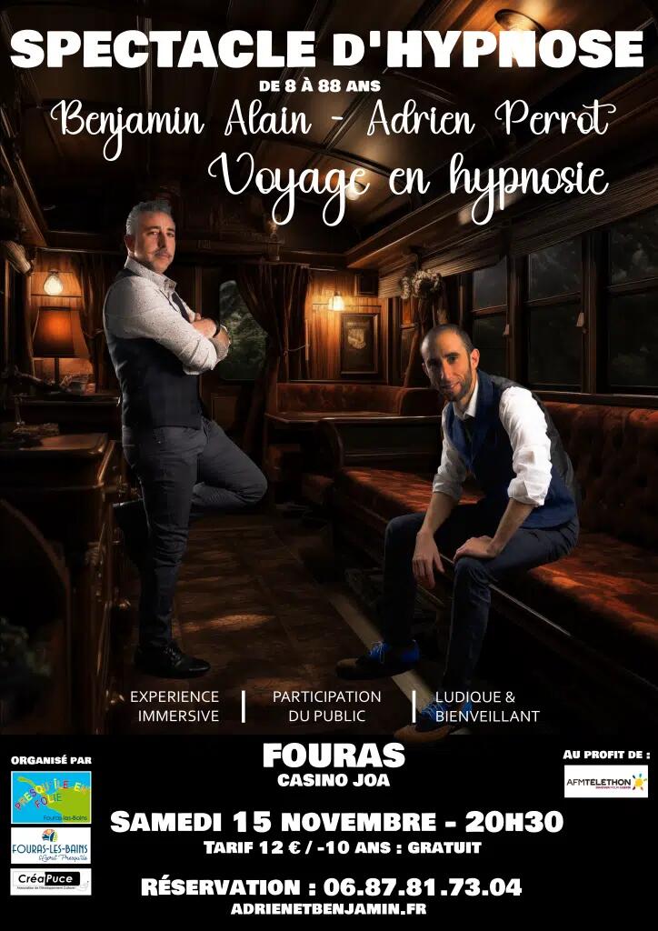 Spectacle d'hypnose_Fouras-les-Bains