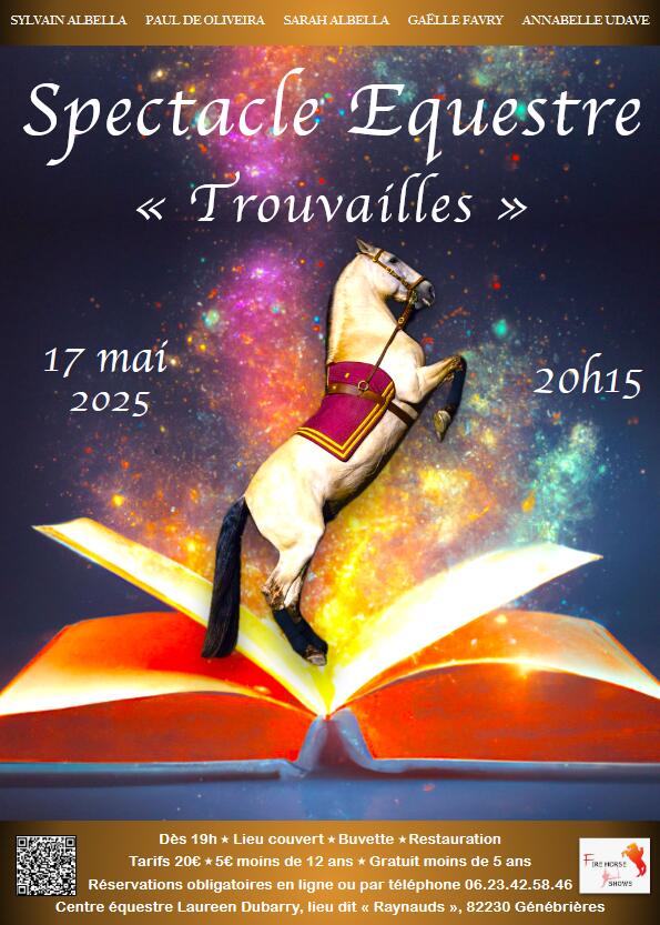 Spectacle équestre "Trouvailles"