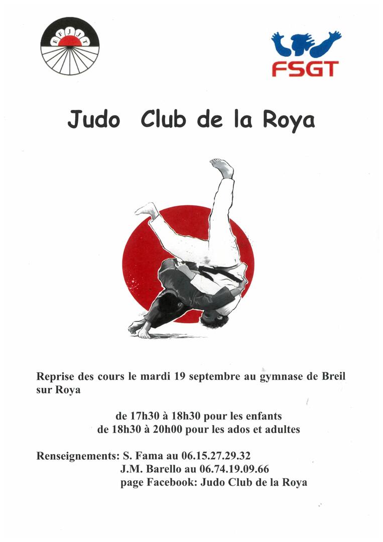 Affiche Judo