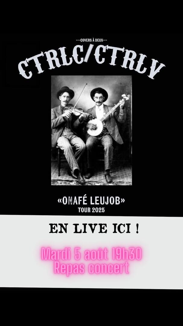 Concert de CtrlC CtrlV au Bô Bar Aiguilles