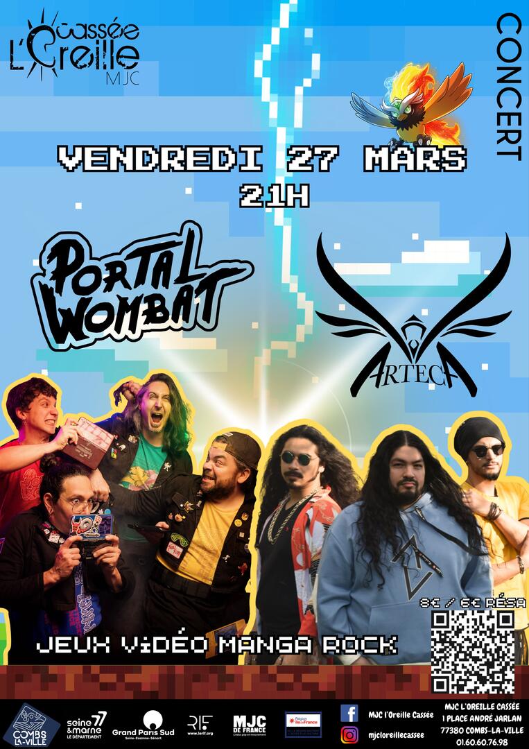 Concert Artéca + Portal Wombat