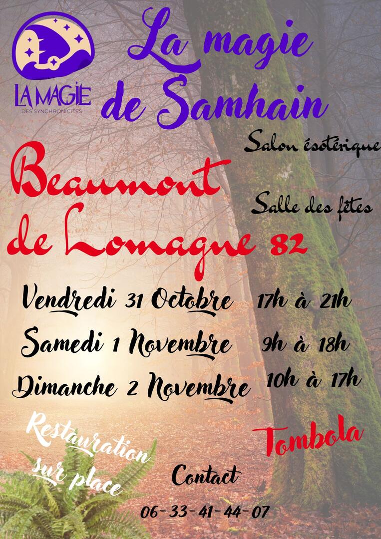 Salon ésotérique - La magie de Samhain_Beaumont-de-Lomagne