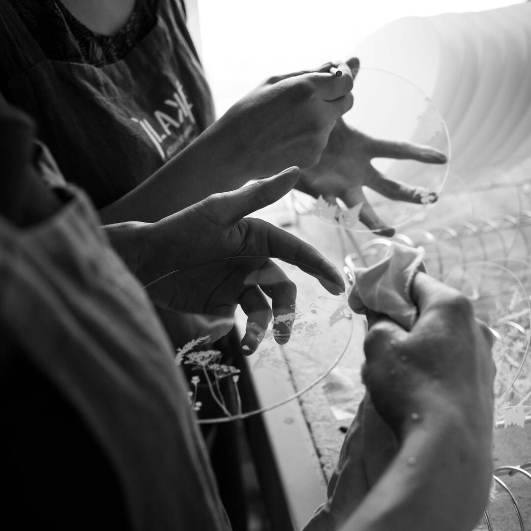 3ème Rencontres artisanales - Visite atelier Ilaké_Saint-Laurent-du-Cros
