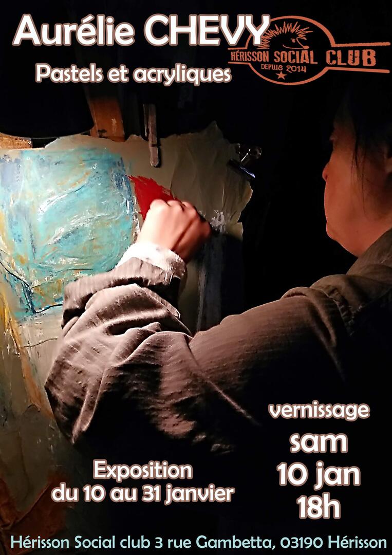 Exposition d'Aurélie Chévy_Hérisson