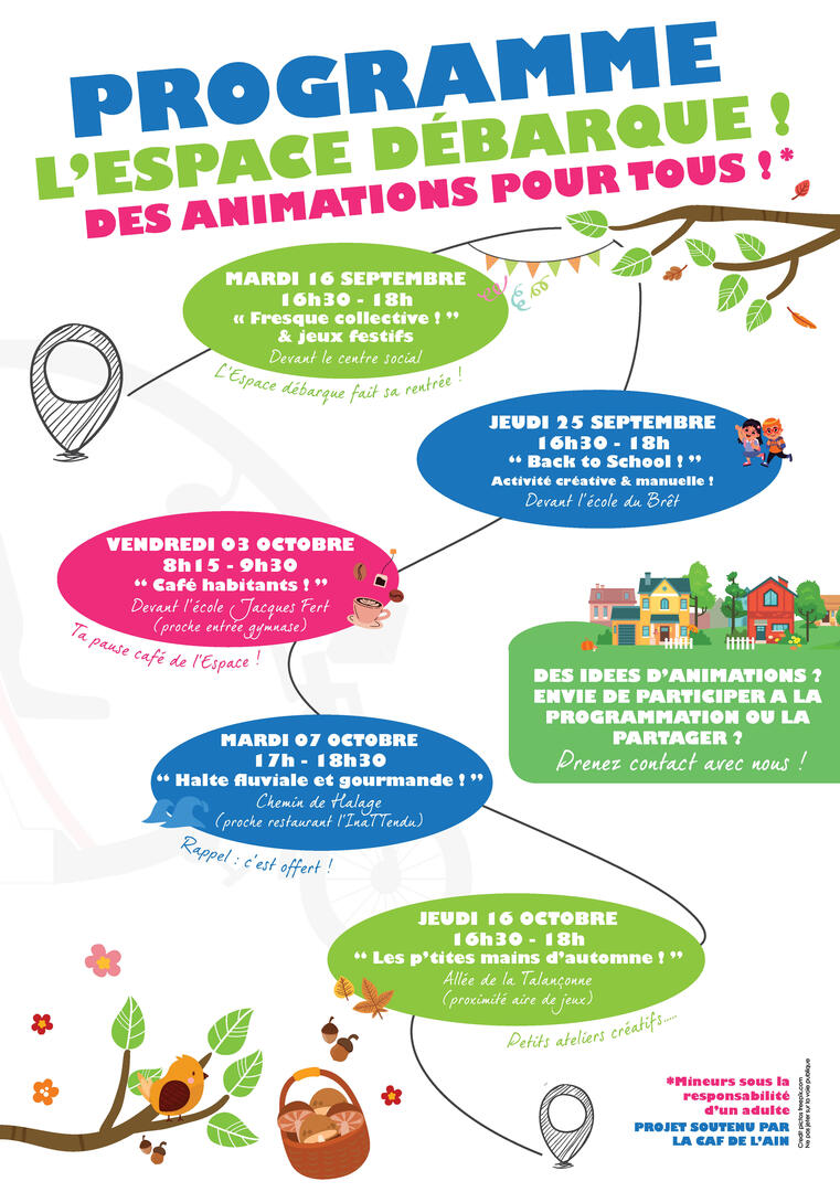 Programmation Espace Debarque