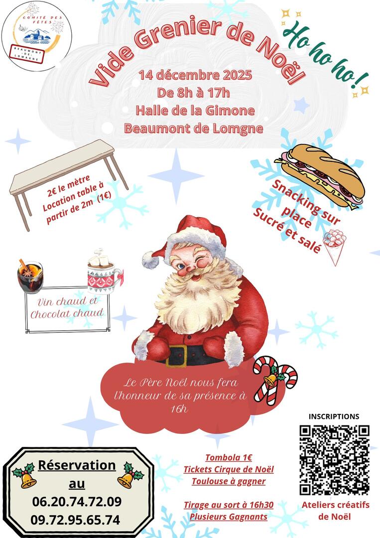 Vide-greniers de Noël_Beaumont-de-Lomagne