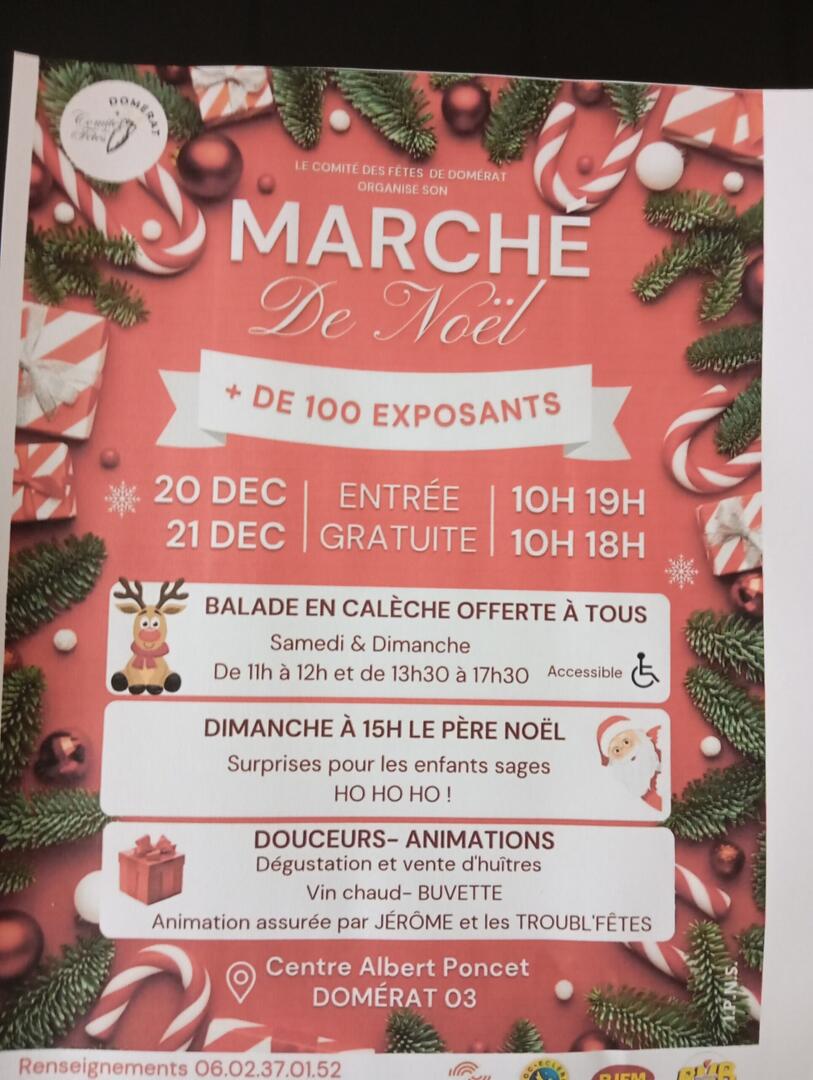Marché de Noël_Domérat