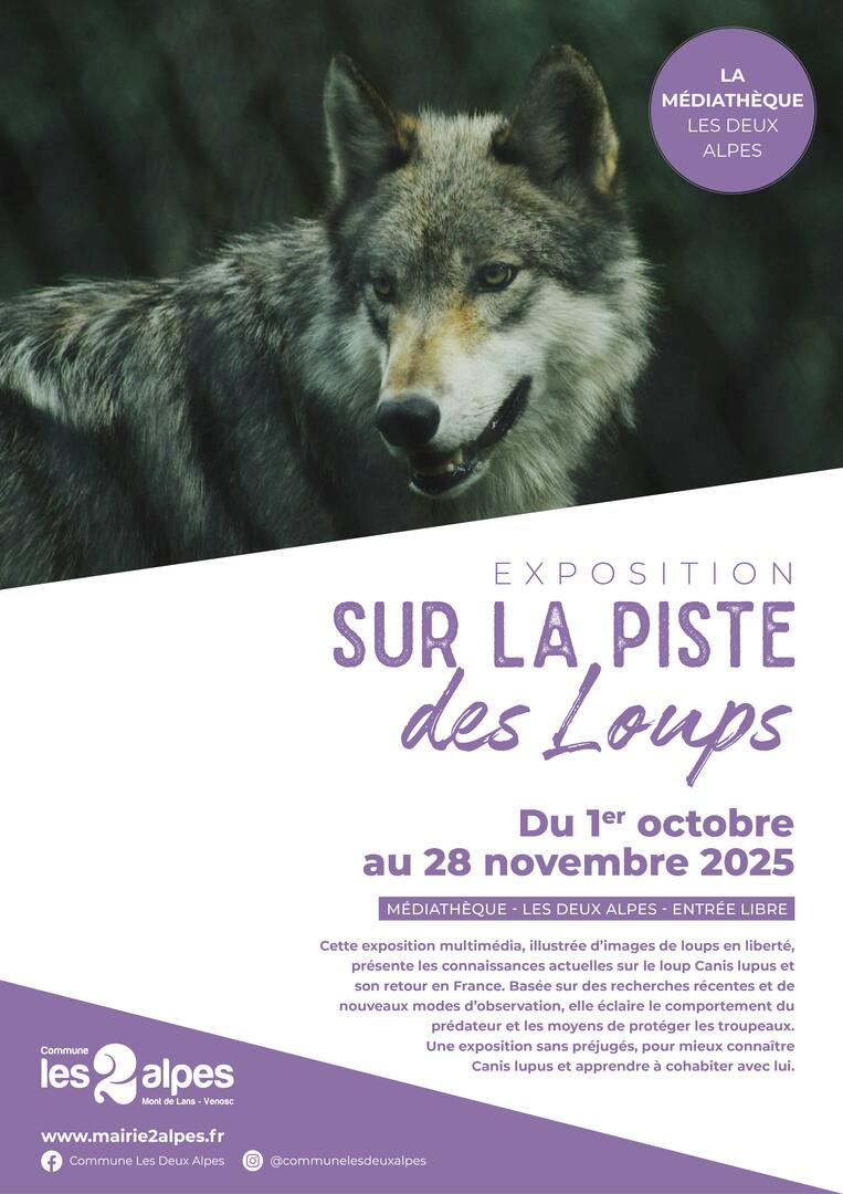 Exposition - Sur La Piste des Loups_Les Deux Alpes