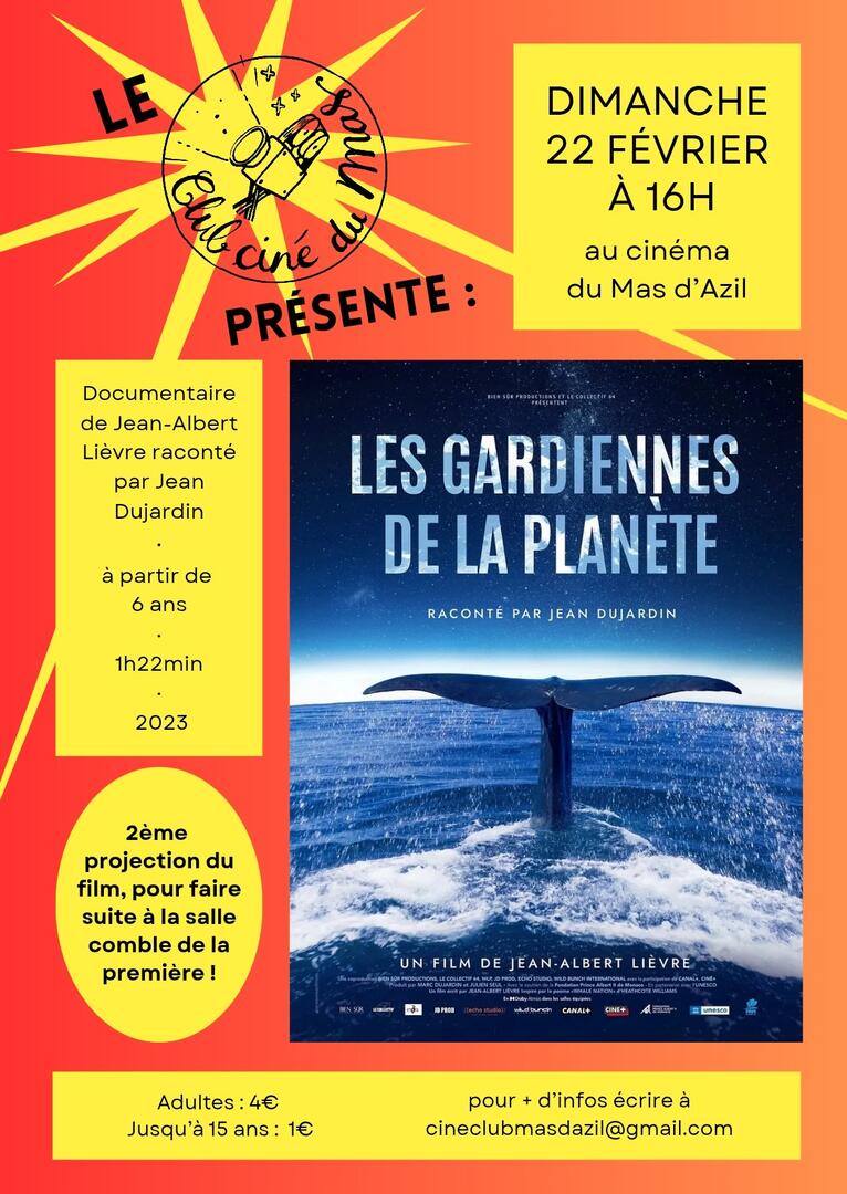 Ciné-club : Les gardiennes de la planète_Le Mas-d'Azil