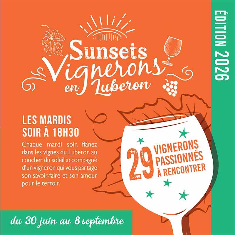 Sunsets Vignerons en Luberon_Oppède