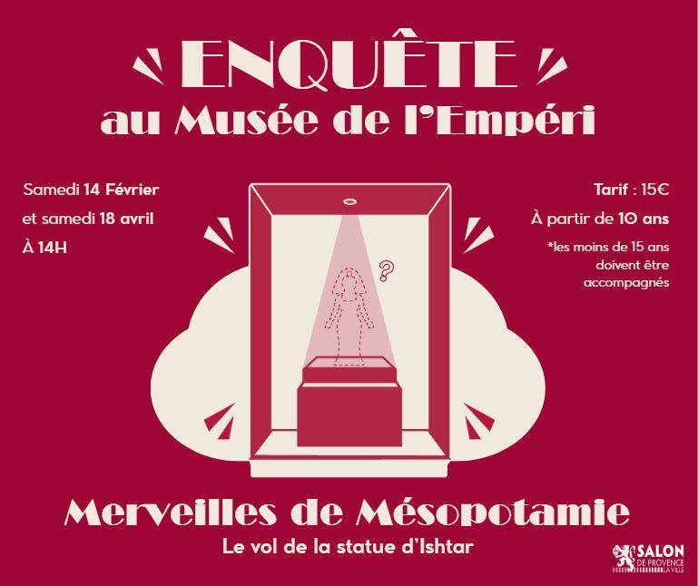 Escape Game : Enquête au musée_Salon-de-Provence