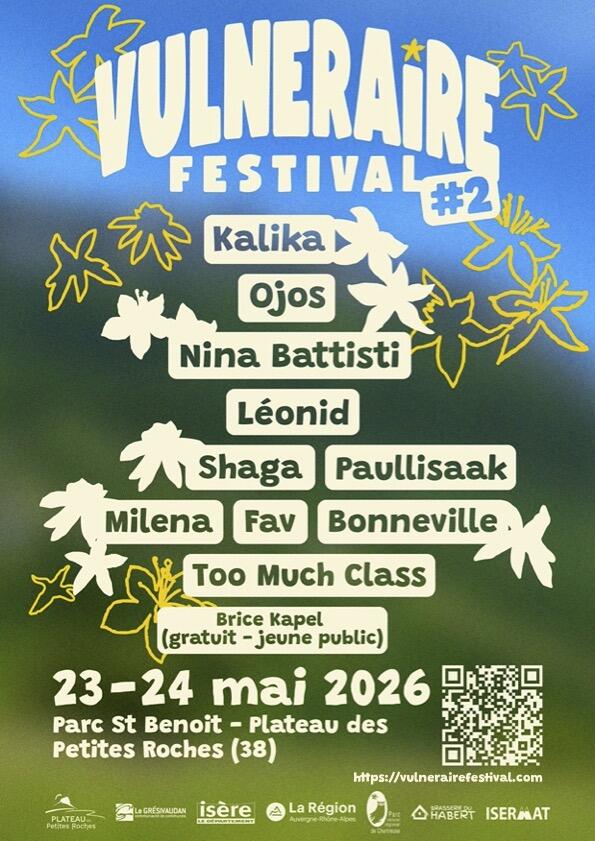 Affiche Vulnéraire Festival 2026