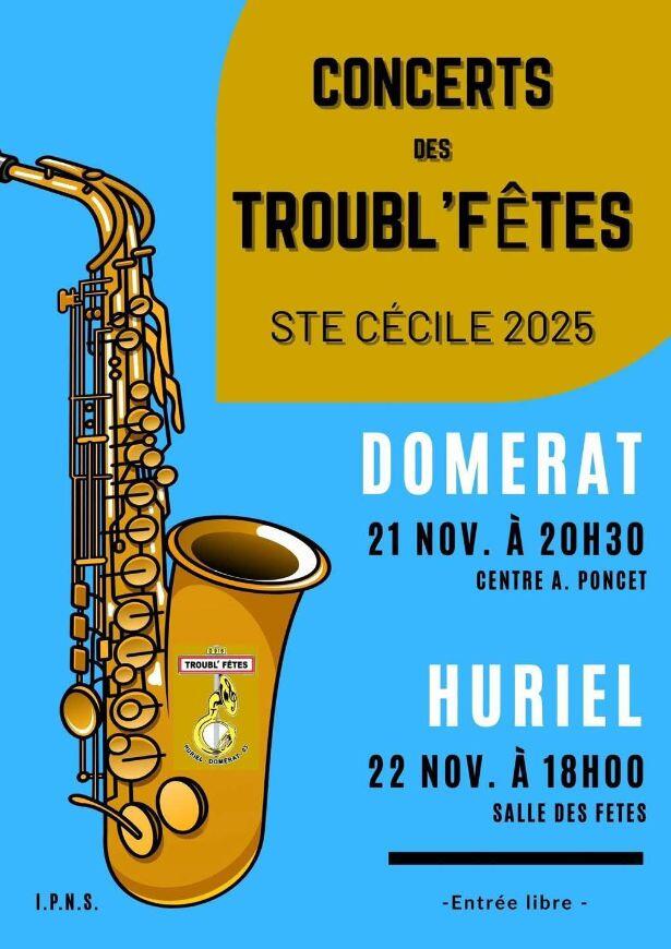 Concert de la Sainte-Cécile_Domérat