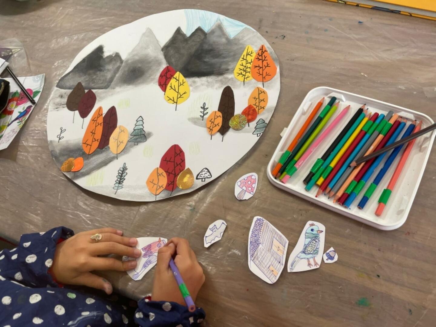 Atelier art d'automne_Saint-Léger-les-Mélèzes