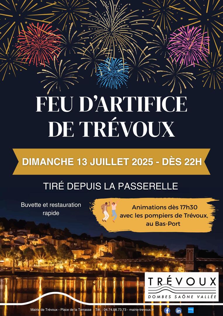 Feu d'artifice du 13 juillet