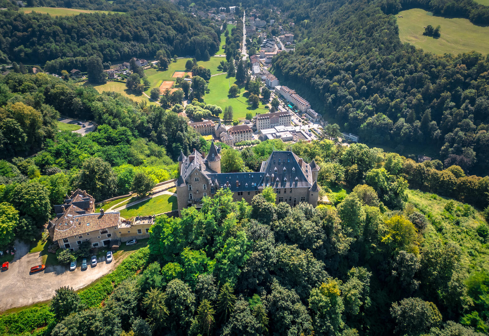 Visite guidée d'Uriage-les-Bains