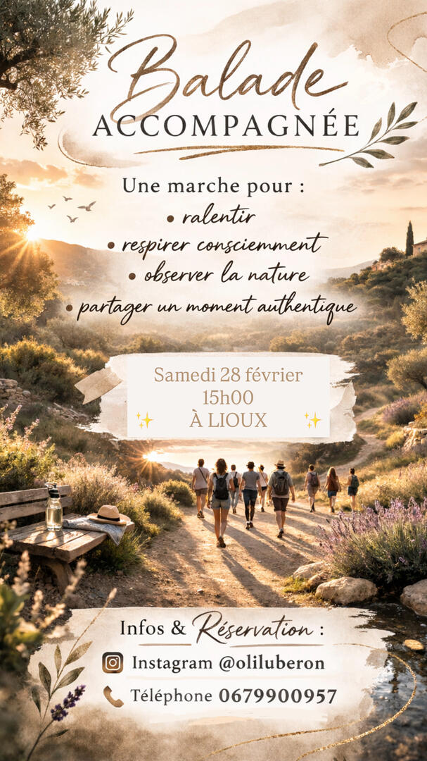 balade oli luberon