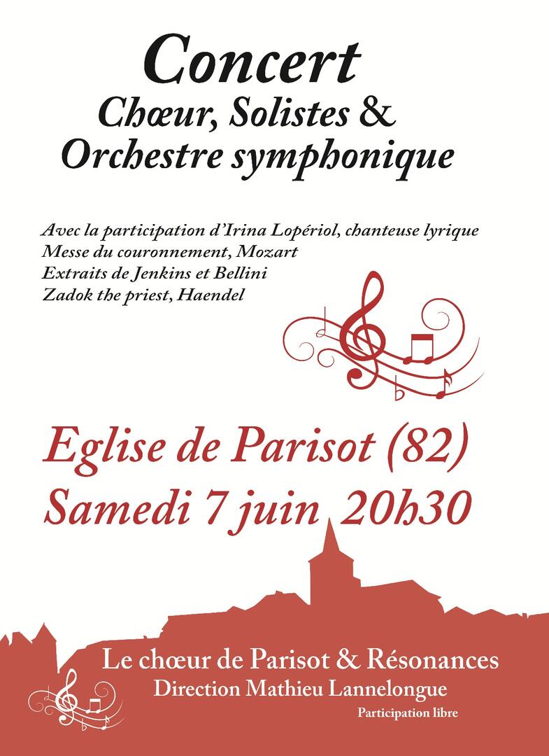 Concert à Parisot