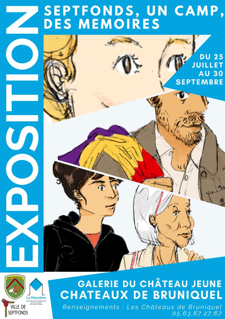 Exposition "les mémoires du camp de Septfonds"