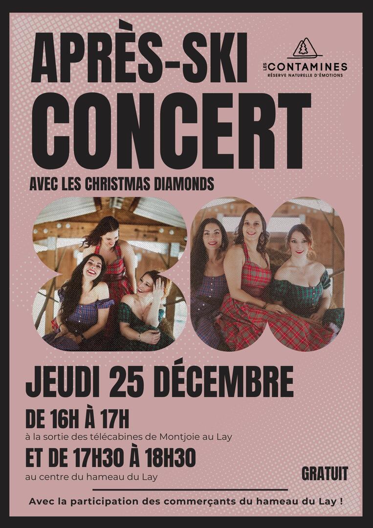 Concert après-ski au Lay : Little Wood_Les Contamines-Montjoie