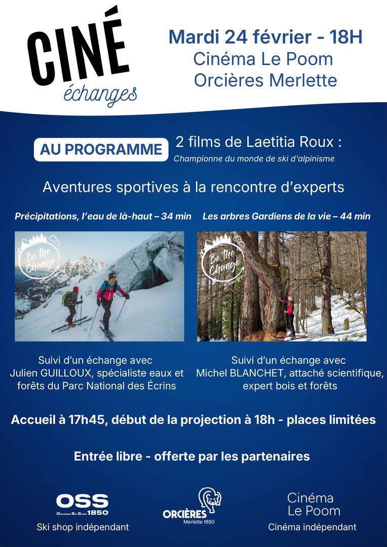 Avant première : Be the Change de Laetitia Roux !_Orcières