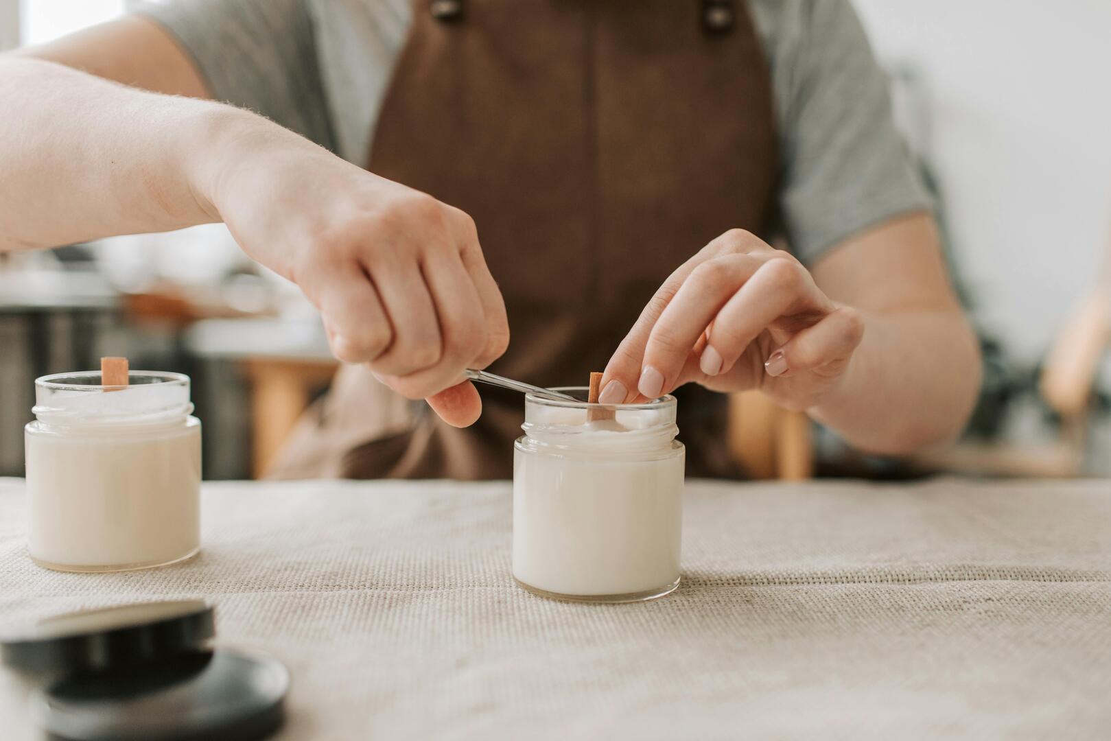 Activité manuelle : ateliers création de bougies_Oz-en-Oisans
