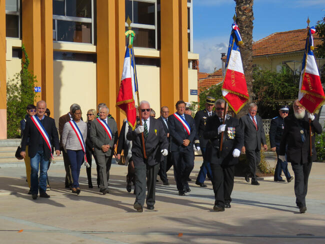 Les cérémonies patriotiques à La Londe les Maures