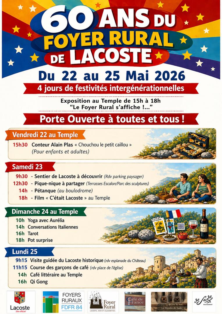 60 ans du Foyer Rural de Lacoste