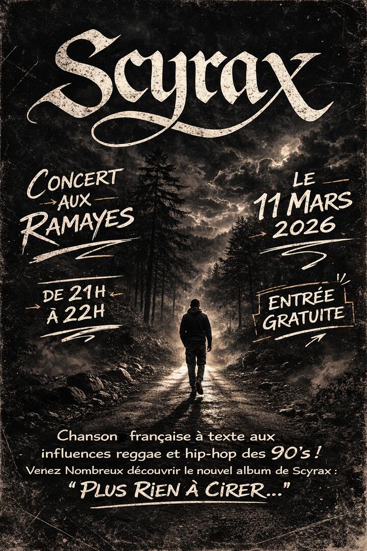 Concert aux Ramayes : Scyrax_Les Sept Laux Prapoutel