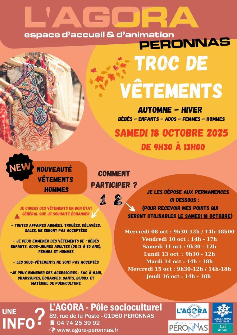 Affiche Troc Automne / Hiver