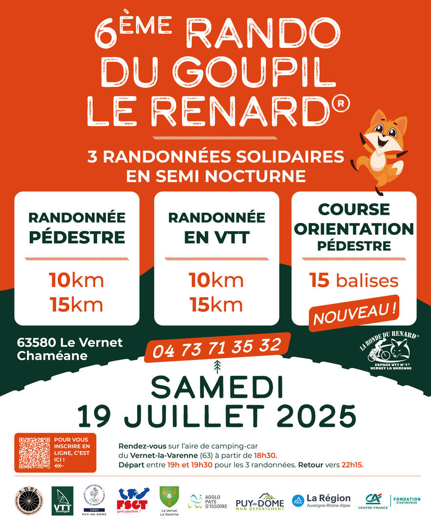 6ème randonnée du Goupil le renard_Le Vernet-Chaméane