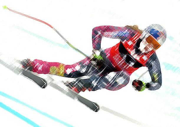Compétition ski alpin