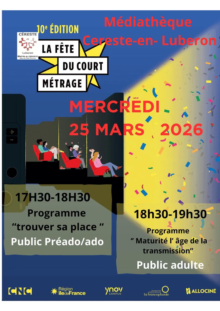 La fête du court métrage_Céreste