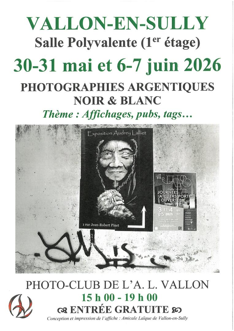 Exposition photographique : Affichages, pubs, tags_Vallon-en-Sully