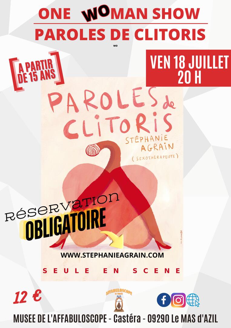 Affiche Parôle de Clitoris