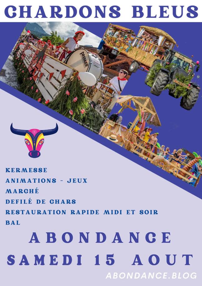 15 AOÛT : Fête des Chardons Bleus_Abondance